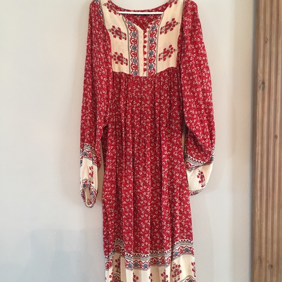 boohoo boho dress